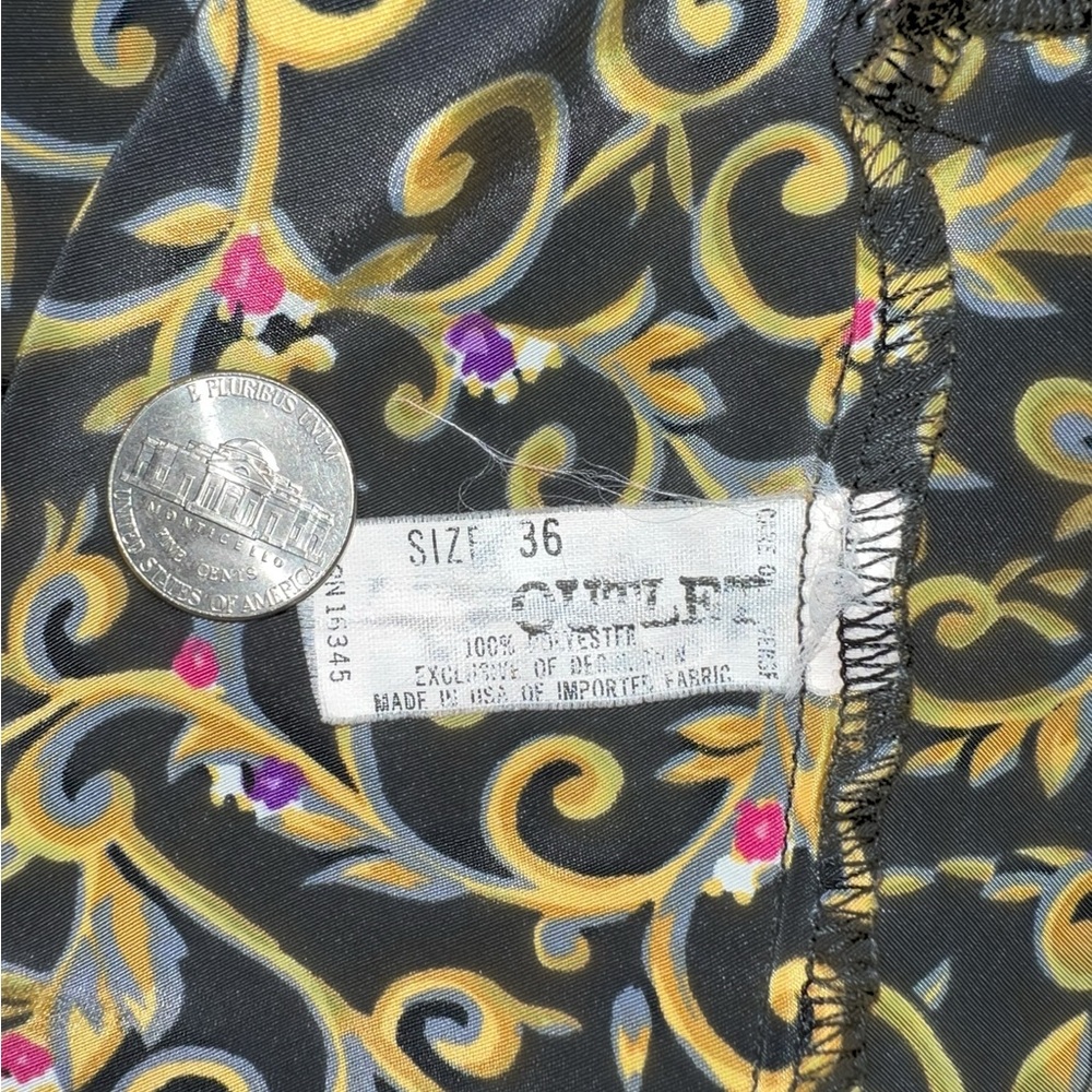 Vintage Women’s Floral Tank Top - Picture 4 of 4